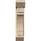 Ekena Millwork Merced Slat Rough Sawn Bracket w/ Offset Brace, Douglas Fir, 8"W x 26"D x 38"H BKT0806X26X38MRC06RDF - alternate 2